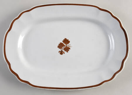 Tea Leaf 12" Oval Serving Platter