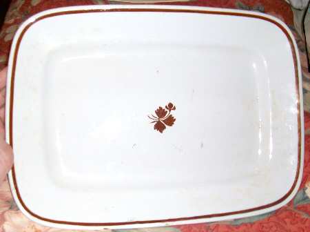 Tea Leaf 10" Rectangular Serving Platter