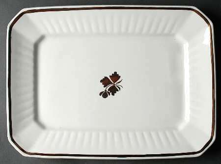 Tea Leaf 14" Rectangular Serving Platter