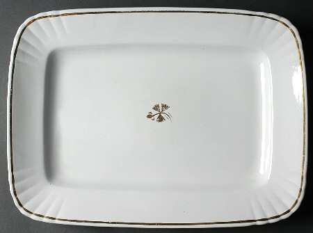Tea Leaf 17" Rectangular Serving Platter