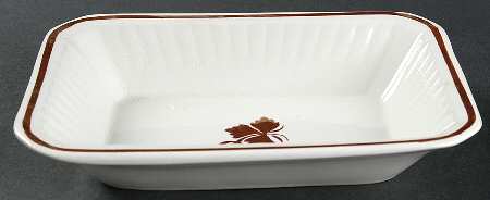 Tea Leaf 8" Square Vegetable Bowl