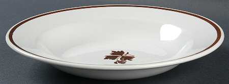 Tea Leaf Large Rim Soup Bowl
