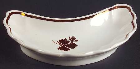 Tea Leaf Bone Dish