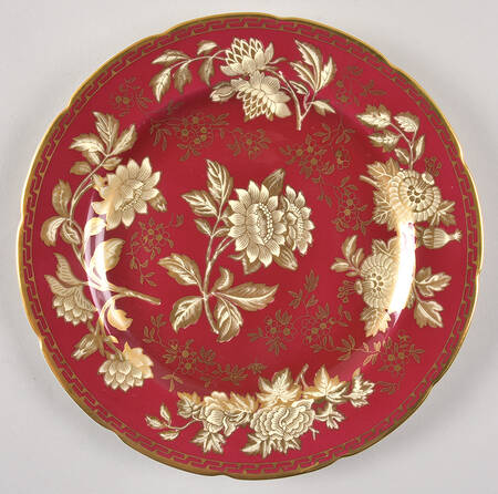 Tonquin Ruby Luncheon Plate by Wedgwood