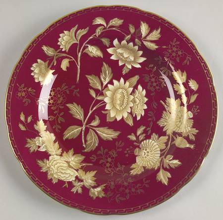 Tonquin Ruby Salad Plate by Wedgwood