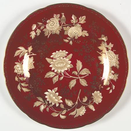 Tonquin Ruby Luncheon Plate by Wedgwood