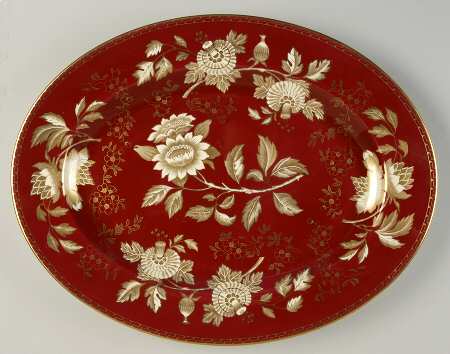 Tonquin Ruby 17" Oval Serving Platter by Wedgwood