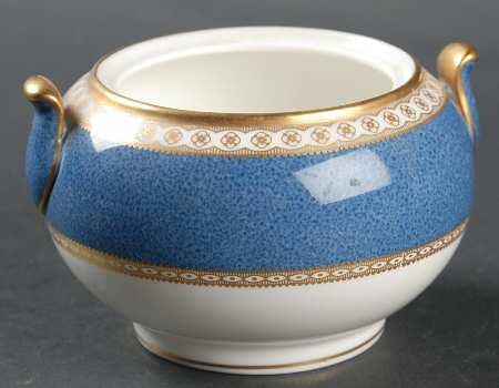 Ulander Powder Blue 146 Shape Sugar Bowl No Lid