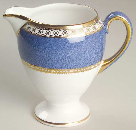 Ulander Powder Blue Globe Shape Creamer