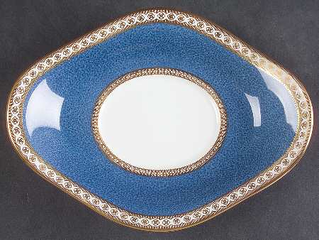 Ulander Powder Blue Underplate for Gravy Boat