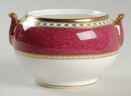 Ulander Powder Ruby 146 Shape Sugar Bowl No Lid