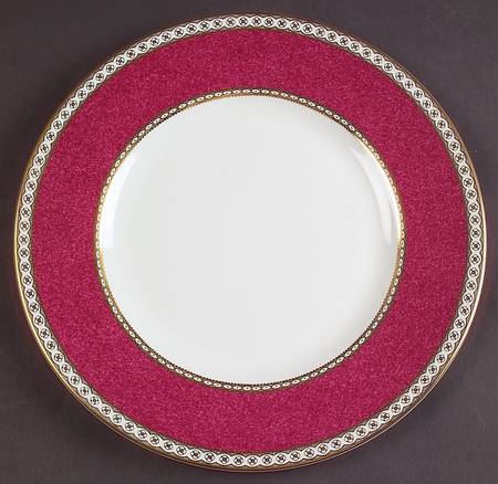 Ulander Powder Ruby Luncheon Plate
