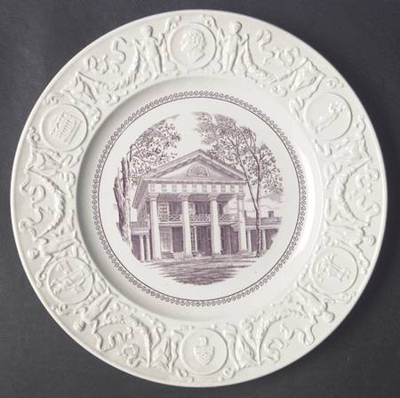 University of Virginia Mulberry Dinner Plate by Wedgwood