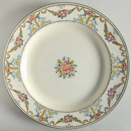 Ventnor (Ivory Body) 13" Chop Plate (Round Platter)