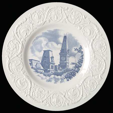 Wesleyan College Blue by Wedgwood