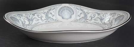 White Dolphins Pickle Dish
