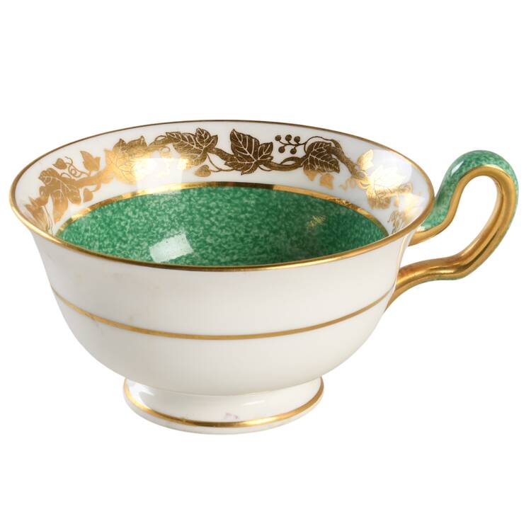 Whitehall (Powder Green Band) Footed Cup