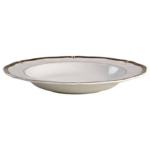 Windsor Black Large Rim Soup Bowl