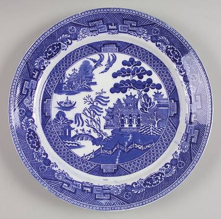 Willow Blue (Older, Smooth) Dinner Plate