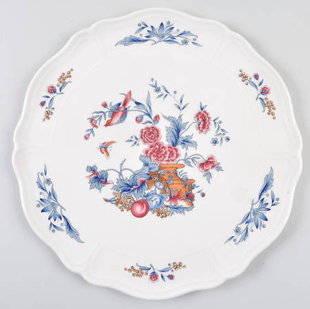 Williamsburg Potpourri Cake Plate