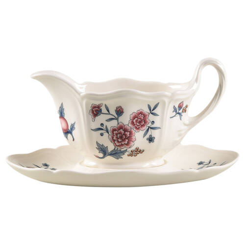 Williamsburg Potpourri Gravy Boat & Underplate