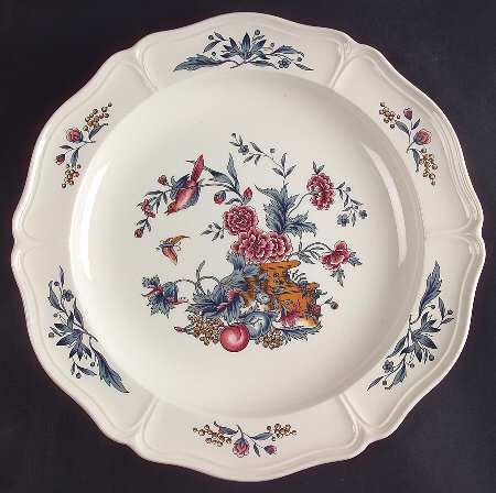 Williamsburg Potpourri 12" Chop Plate (Round Platter)