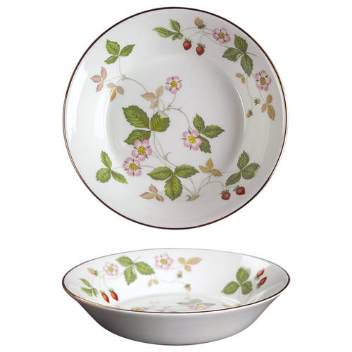 Wild Strawberry (Bone & Oven To Table) Fruit/Dessert (Sauce) Bowl