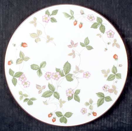 Wild Strawberry (Bone & Oven To Table) Cake Plate