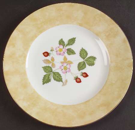 Wild Strawberry (Bone & Oven To Table) Accent Salad Plate