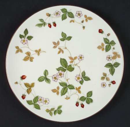 Wild Strawberry (Bone & Oven To Table) Cookie Plate by Wedgwood