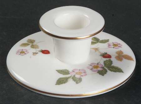 Wild Strawberry (Bone & Oven To Table) 1" Small Candlestick