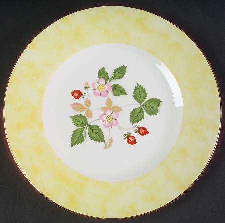Wild Strawberry (Bone & Oven To Table) Accent Salad Plate