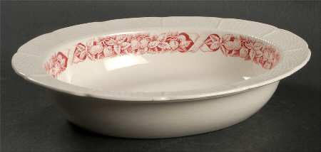WW2 9" Oval Vegetable Bowl