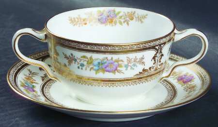 Havelock Flat Bouillon Cup & Saucer