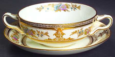 Havelock Flat Cream Soup Bowl & Saucer Set