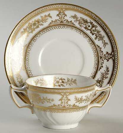 X2830 Flat Bouillon Cup & Saucer