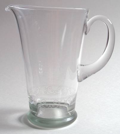 Sarah's Garden 64 Oz Glassware Jug by Wedgwood
