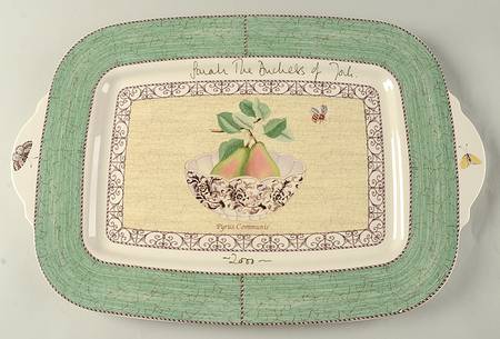Sarah's Garden 2000 Sign Special Edition 19" Rectangular Platter by Wedgwood
