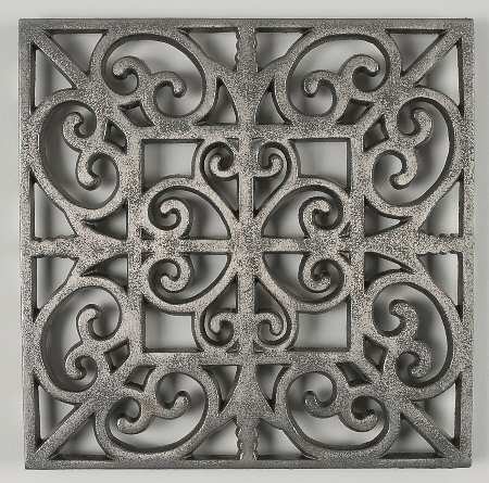 Sarah's Garden Metal Trivet