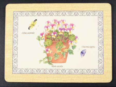 Sarah's Garden Small Corkboard Placemat