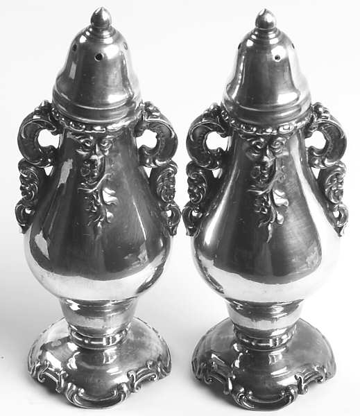 Baroque (Silverplate, Hollowware, Older) Salt & Pepper Set