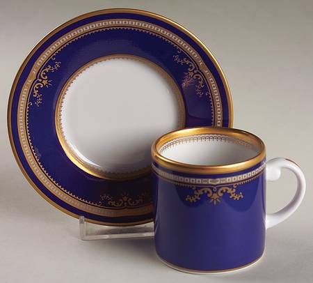 Titanic Flat Demitasse Cup & Saucer Set