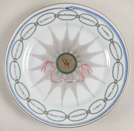 The White House Collection Salad/Dessert Plate