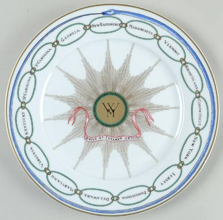 The White House Collection Dinner Plate