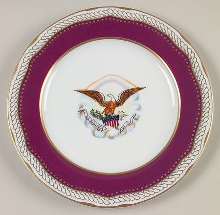 The White House Collection Salad/Dessert Plate