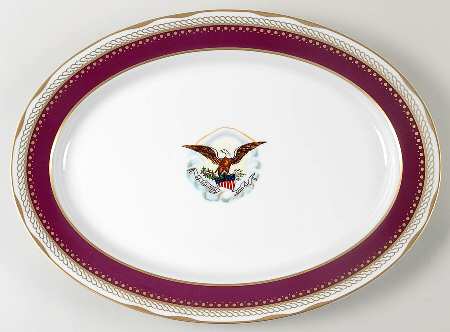 The White House Collection 16" Oval Serving Platter