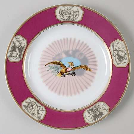 The White House Collection Salad/Dessert Plate