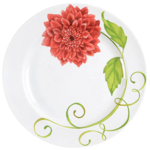 Lyrical Blooms Salad Plate