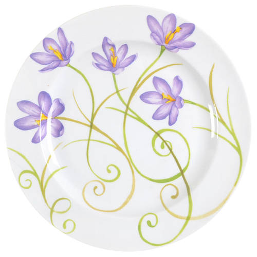 Lyrical Blooms Salad Plate