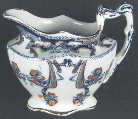 Iris Blue Multicolor Creamer
